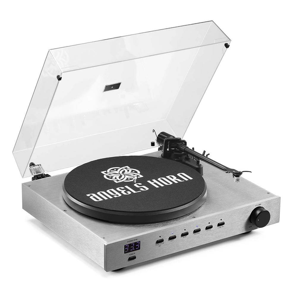 Angels Horn Phantom: Premium Bluetooth Turntable with Advanced Features