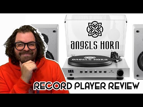 Angels Horn Phantom High-Fidelity Turntable: Premium Bluetooth Turntable with Advanced Features